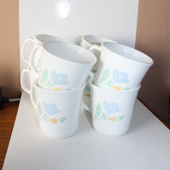 Corelle Friendship Mugs 8 Pieces - Picture 1 of 2